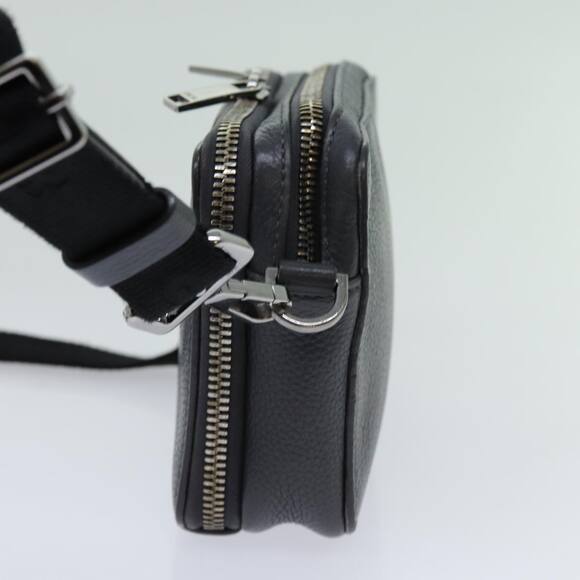 DIOR Shoulder Bag Leather Gray - Picture 3 of 13